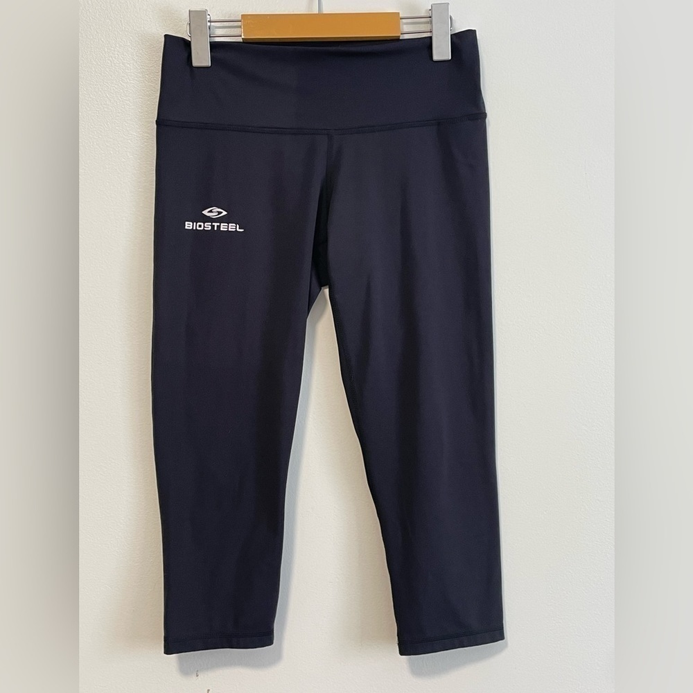 Adidas BioSteel Activewear Black Cropped Leggings